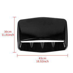 Wlot powietrza na maskę uniwersalny Typ.2