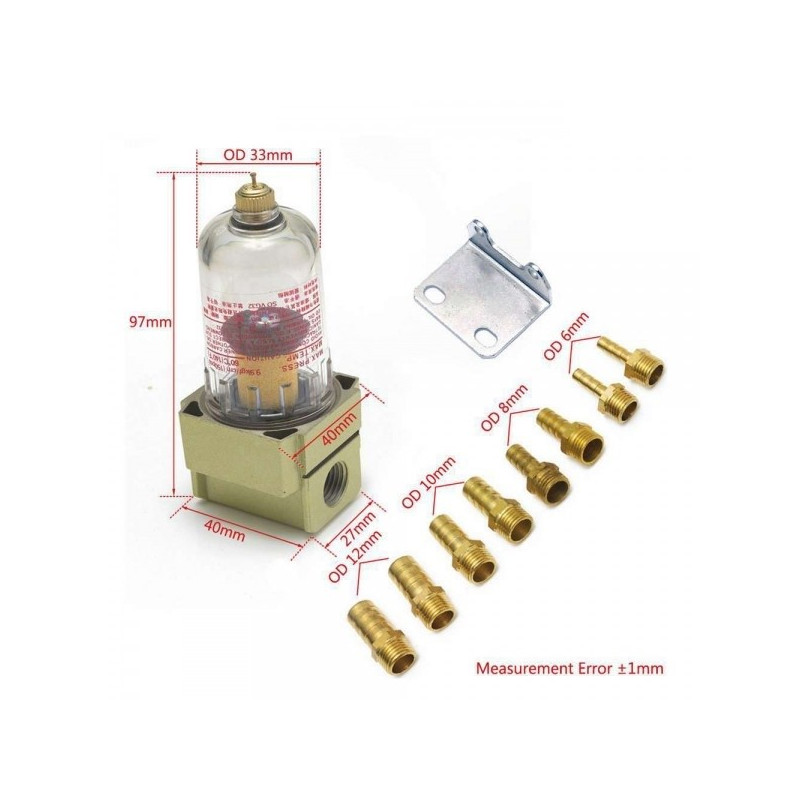 Oil catch tank filtr odmy